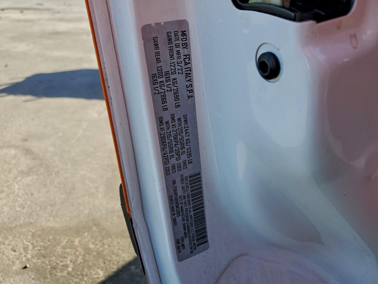 2022 RAM PROMASTER CITY DELIVERY VAN photo 13