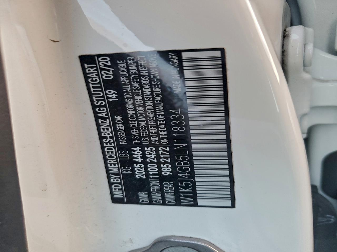 2020 MERCEDES-BENZ CLA 250 photo 13