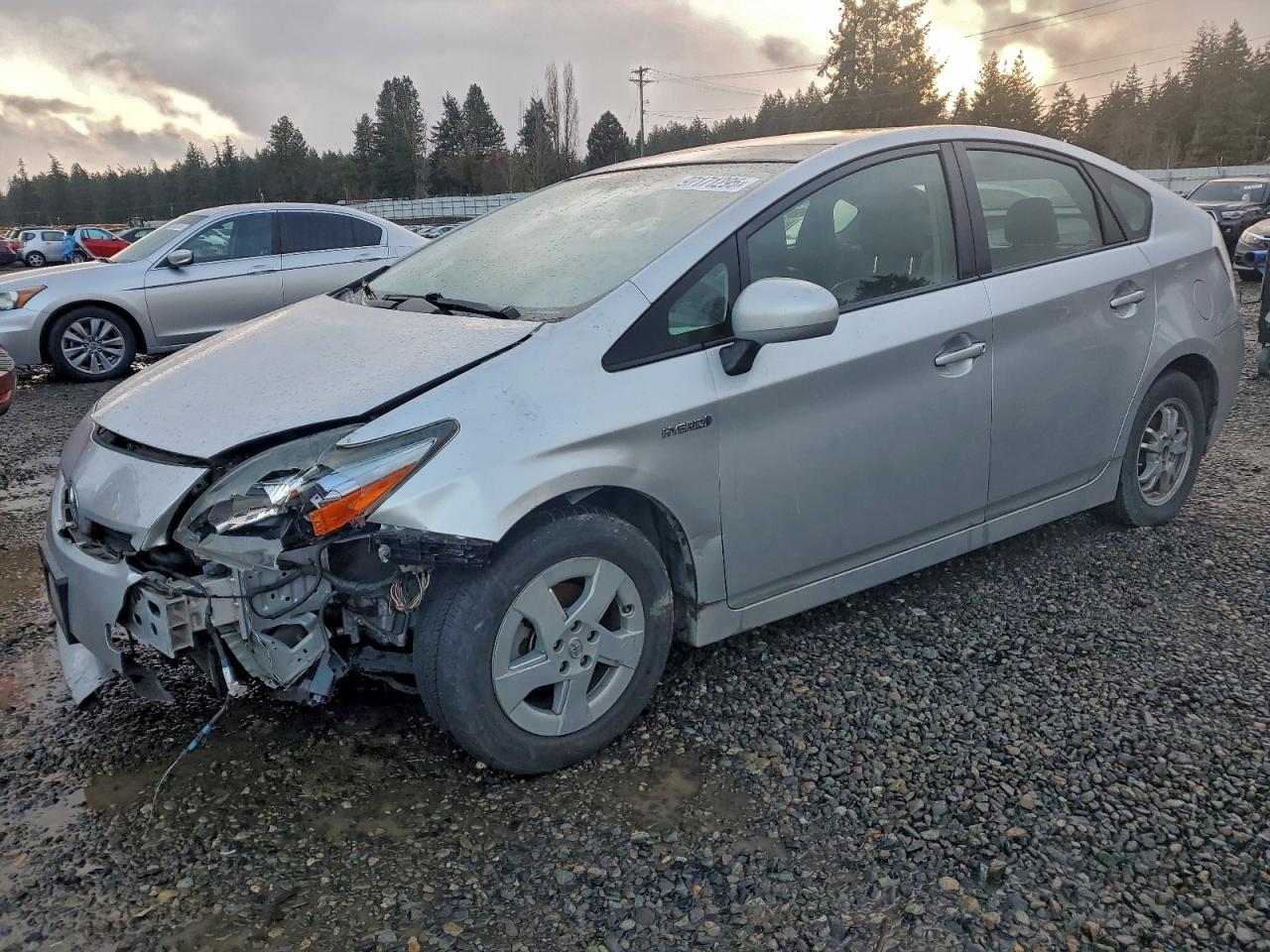 2011 TOYOTA PRIUS — FRONT END damage — photo 1