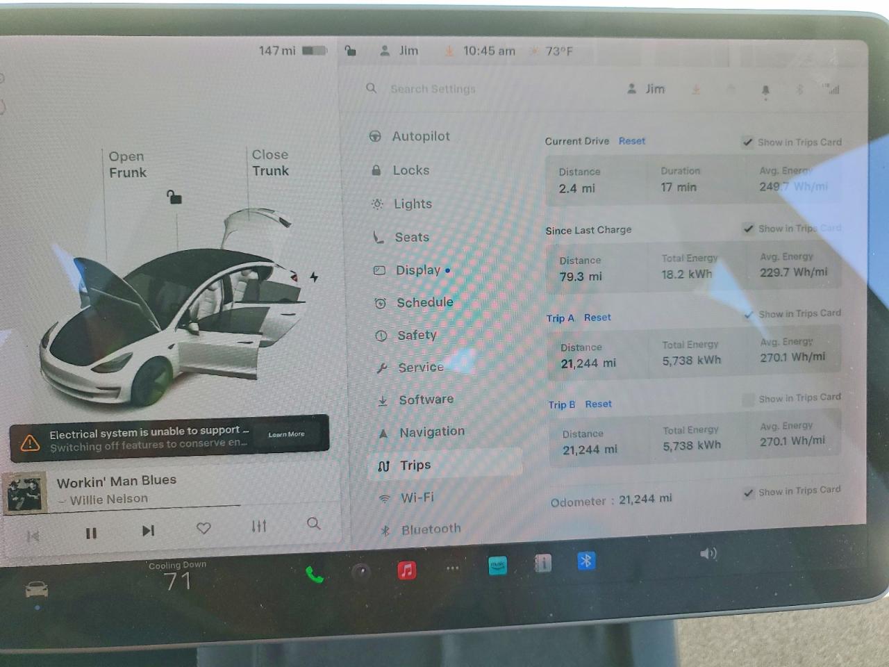 2021 TESLA MODEL 3 photo 9
