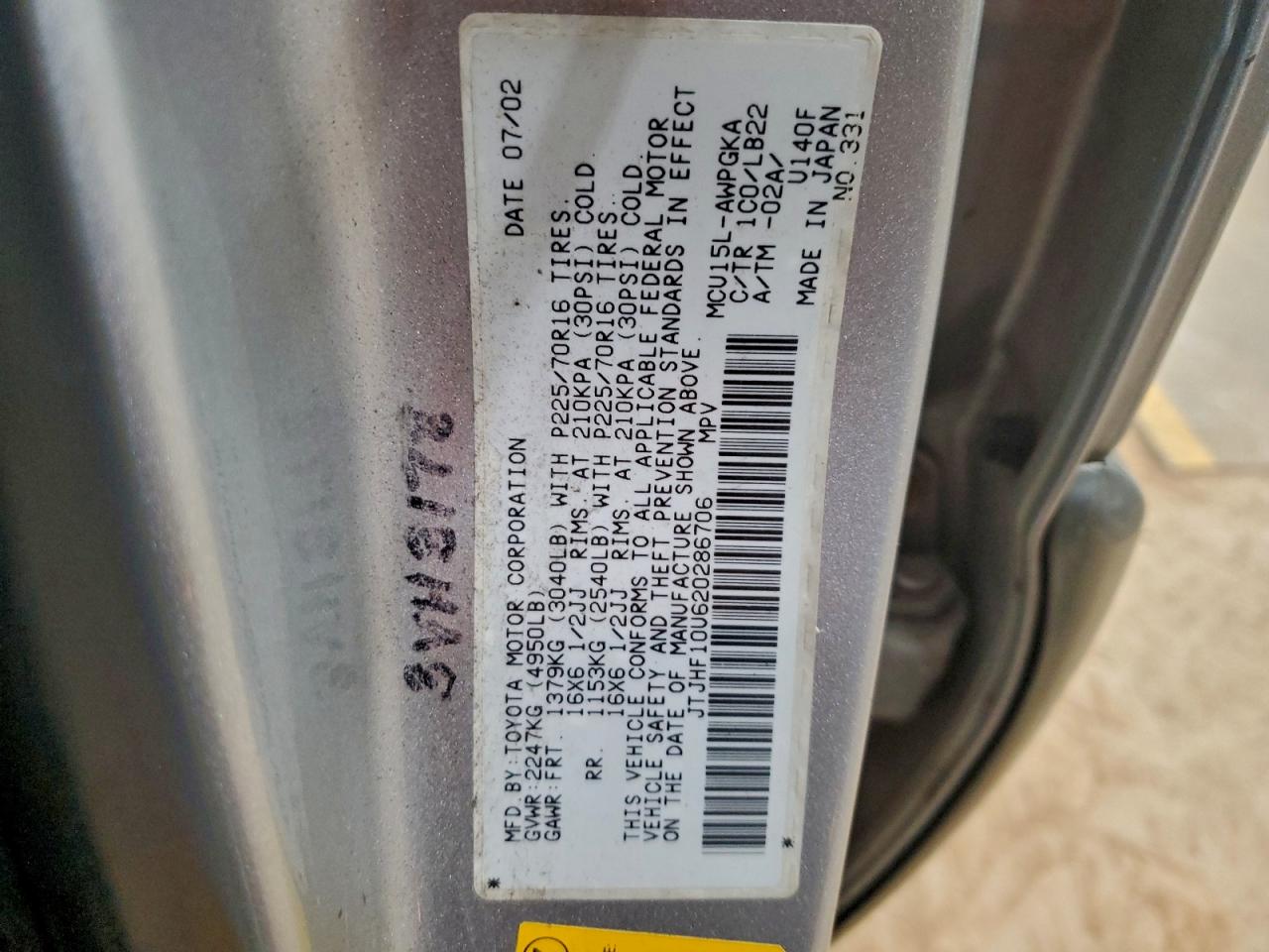 2002 LEXUS RX 300 photo 25