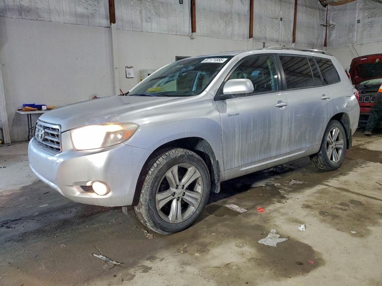 2009 TOYOTA HIGHLANDER SPORT — UNDERCARRIAGE damage — photo 1