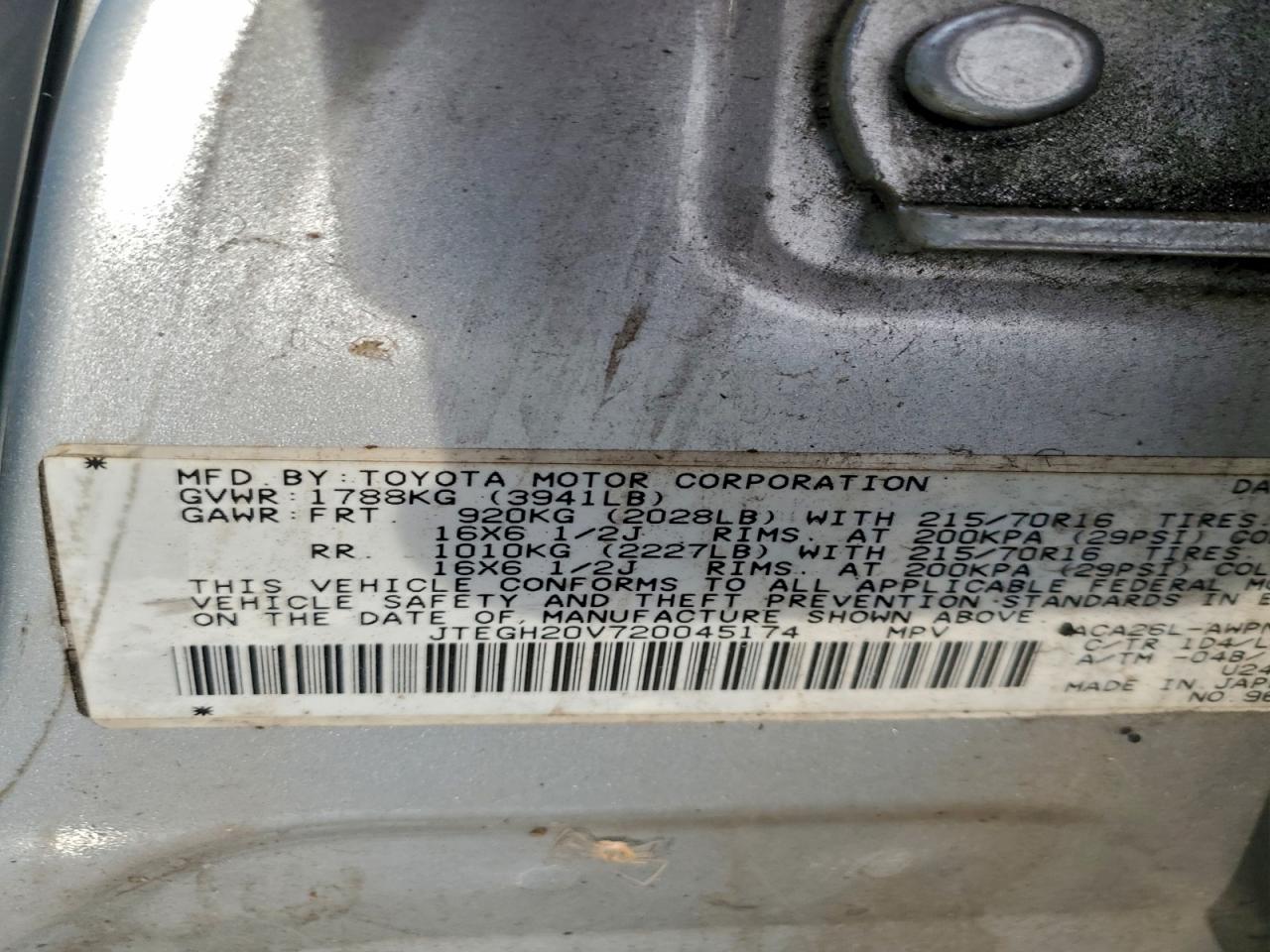 2002 TOYOTA RAV4 photo 13