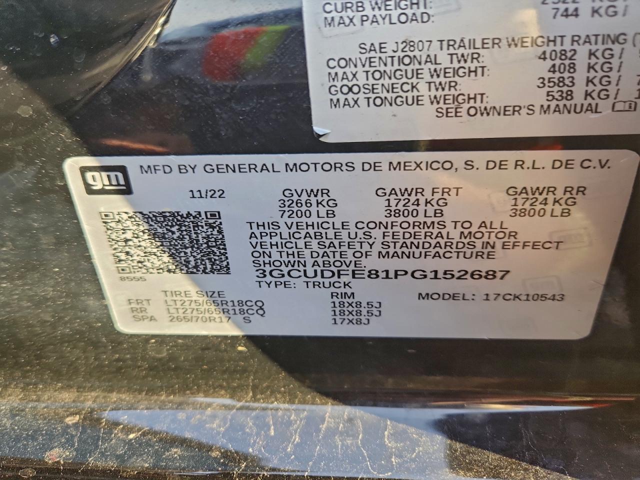 2023 CHEVROLET SILVERADO K1500 LT TRAIL BOSS photo 12