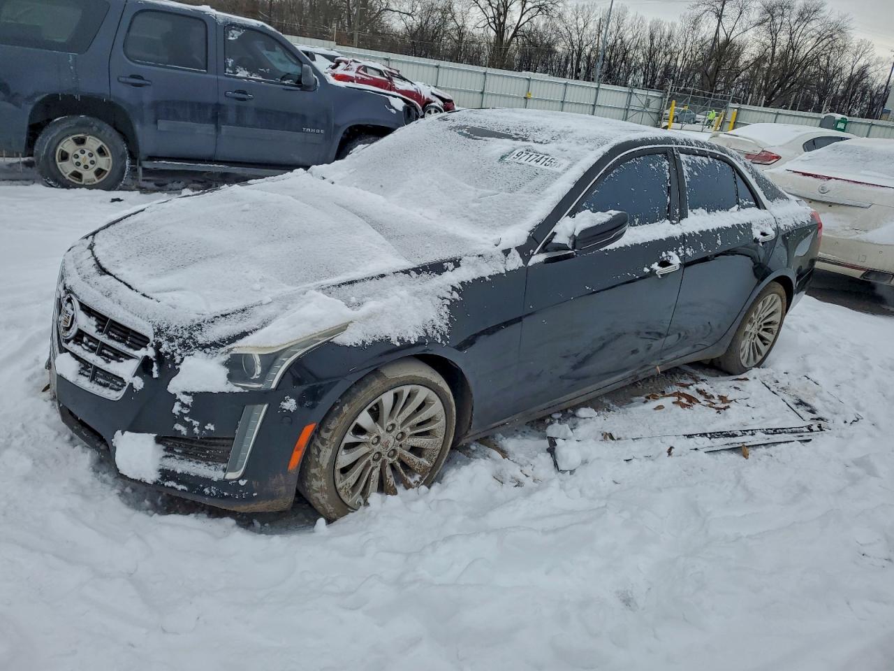 2014 CADILLAC CTS PERFORMANCE COLLECTION — SIDE damage — photo 1