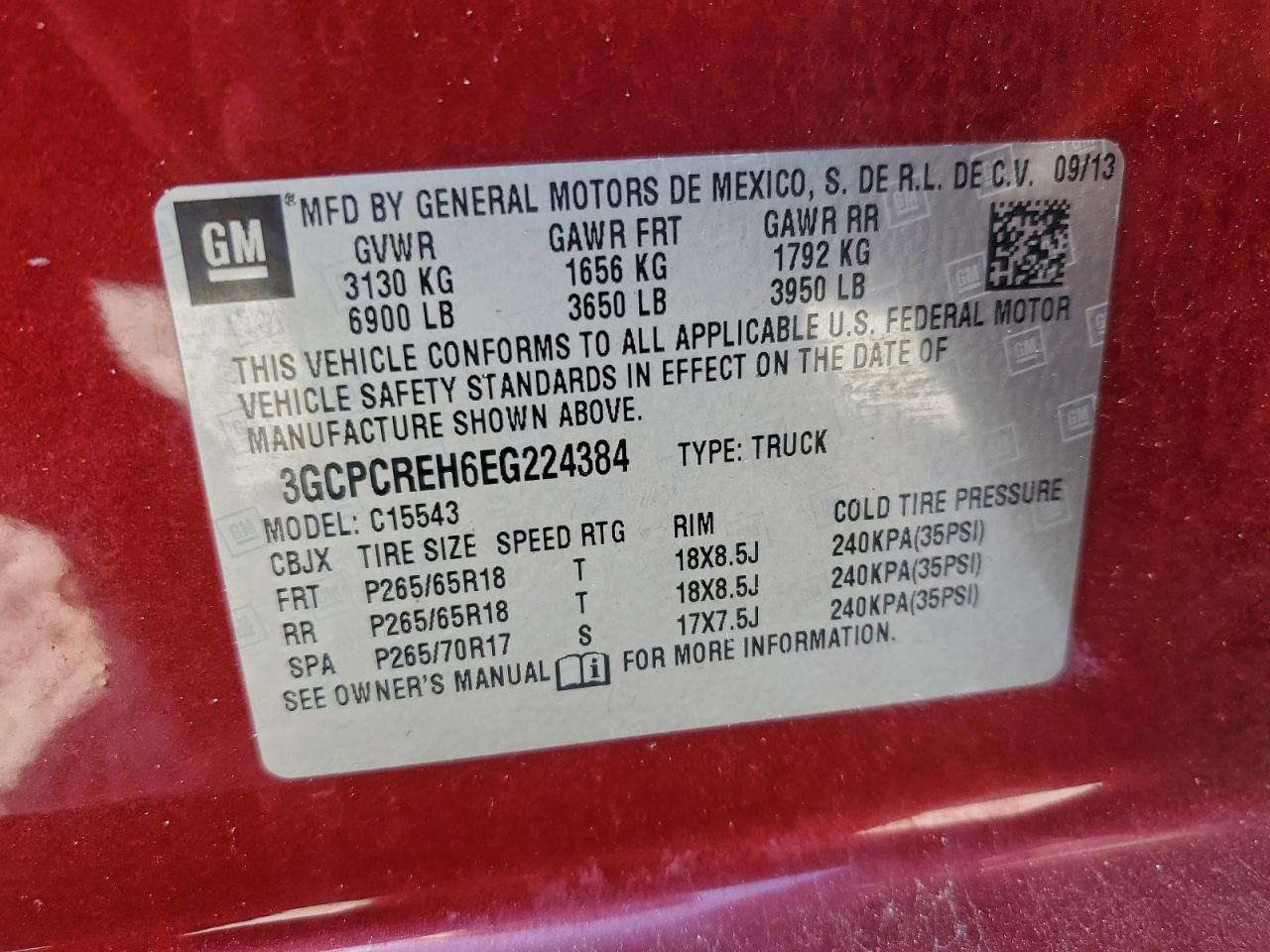 2014 CHEVROLET SILVERADO C1500 LT photo 12