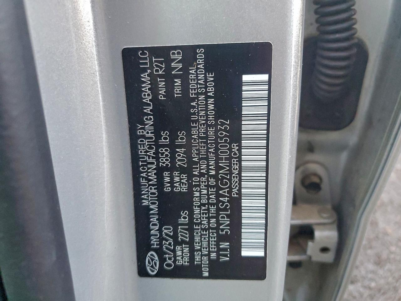 2021 HYUNDAI ELANTRA SEL photo 12