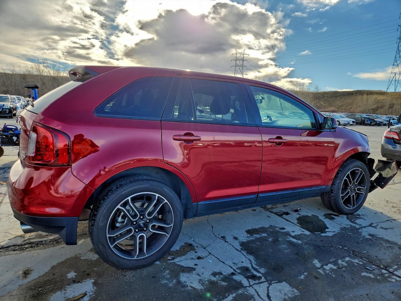 2014 FORD EDGE SEL photo 3