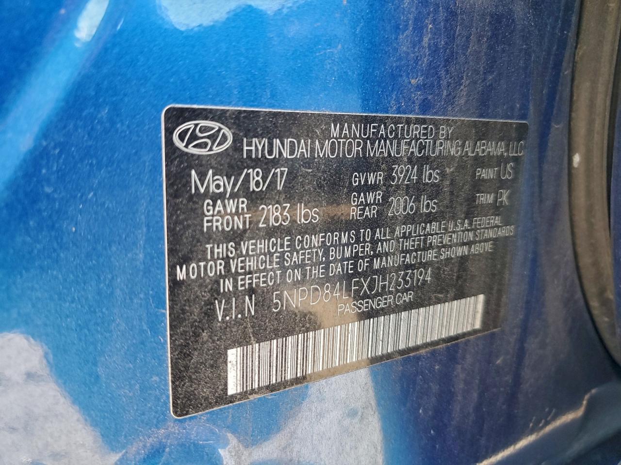 2018 HYUNDAI ELANTRA SEL photo 13