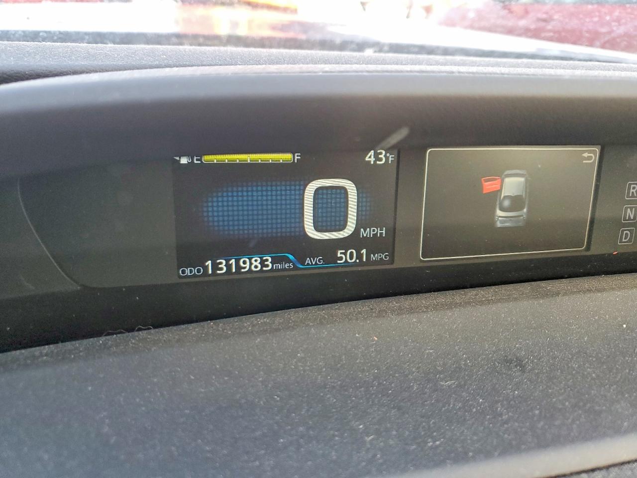 2016 TOYOTA PRIUS photo 9