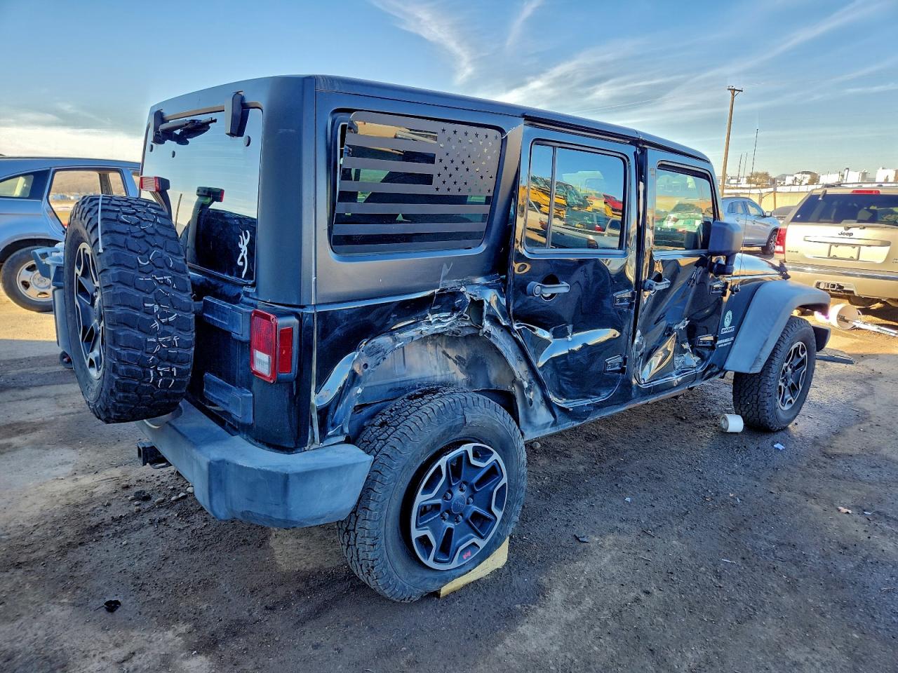 2012 JEEP WRANGLER UNLIMITED SPORT photo 3