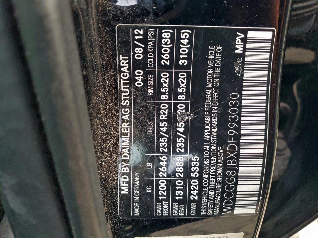 2013 MERCEDES-BENZ GLK 350 4MATIC photo 12