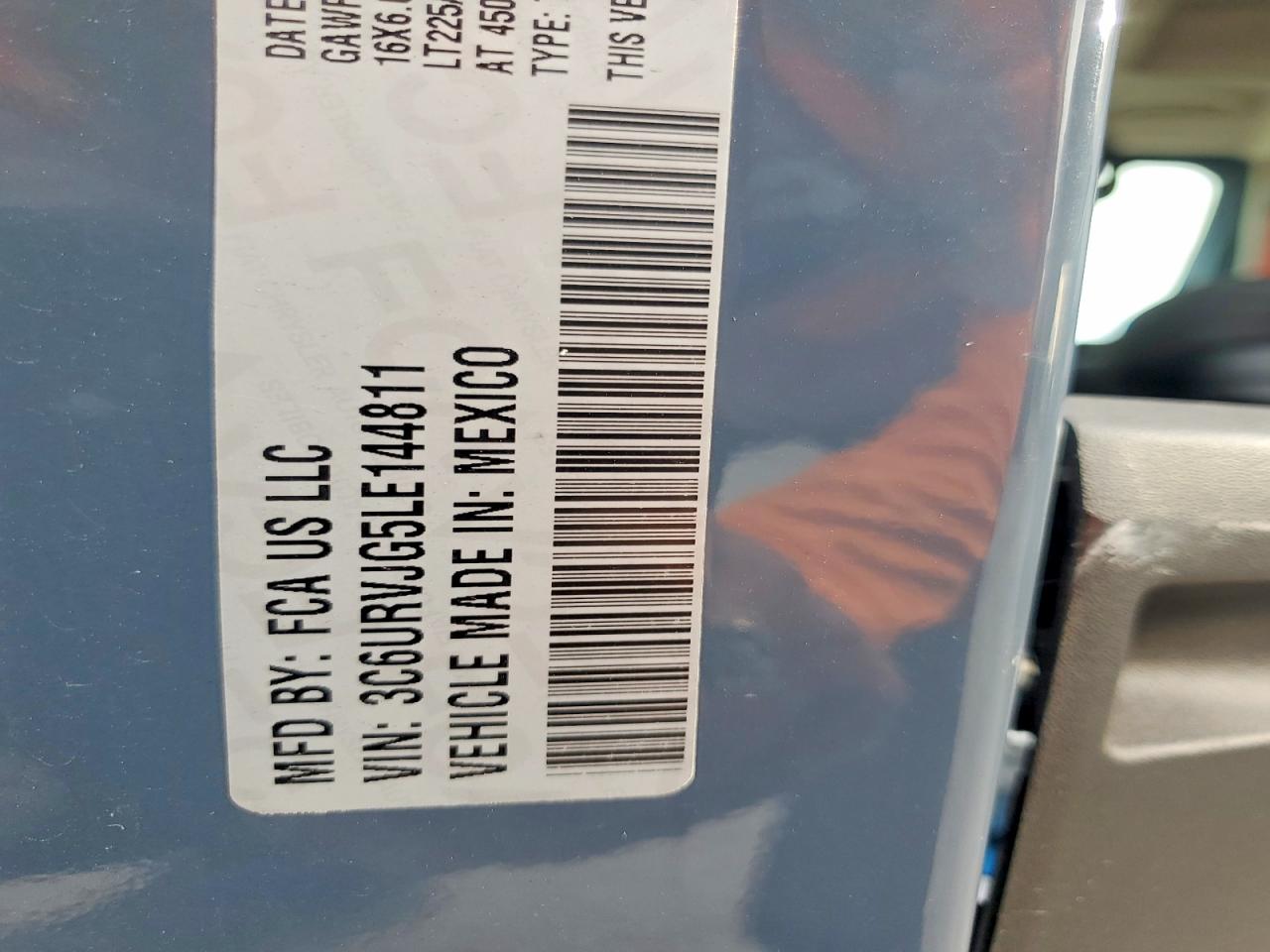 2020 RAM PROMASTER 3500 DELIVERY VAN photo 13