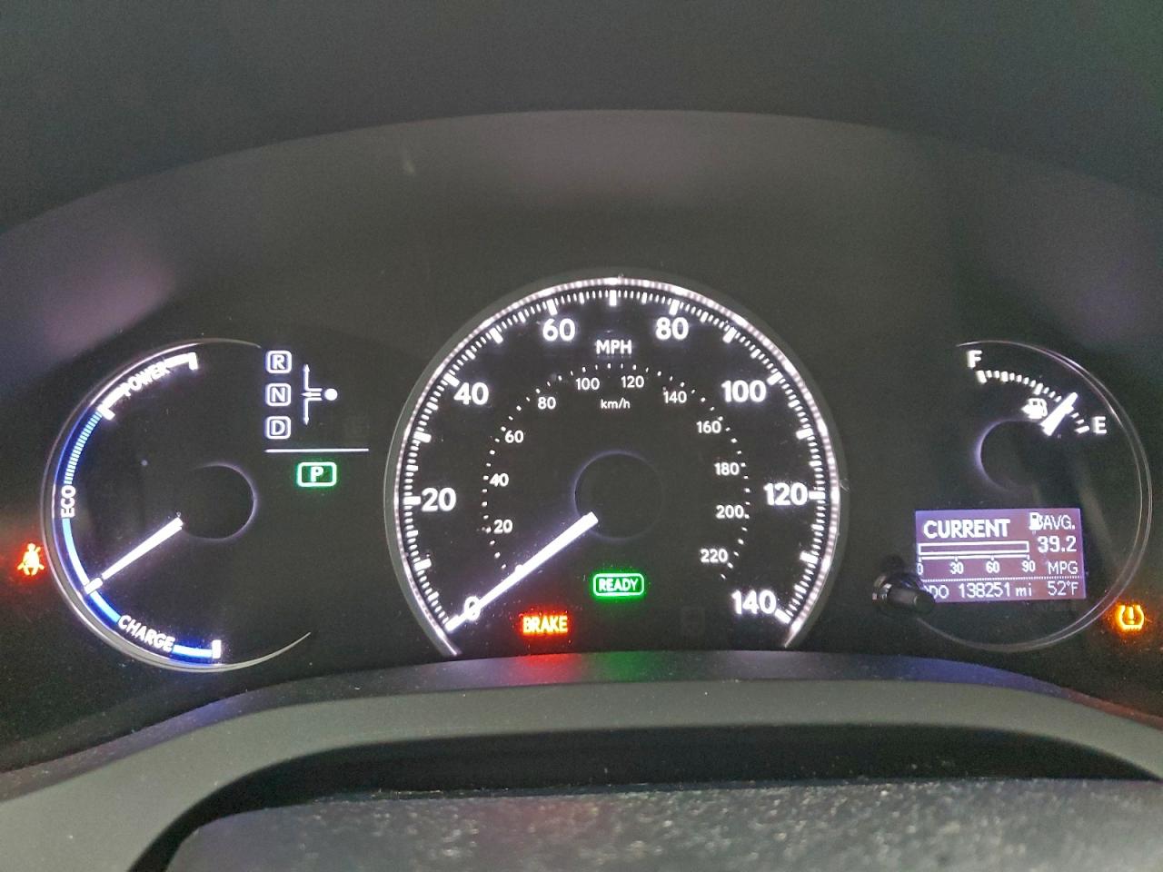 2015 LEXUS CT 200 photo 9