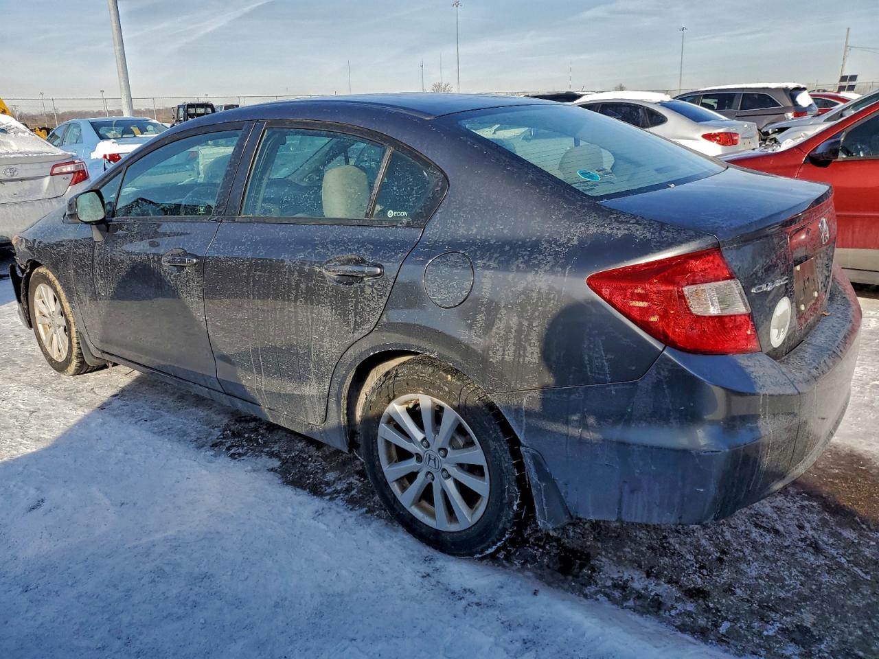 2012 HONDA CIVIC EX photo 2