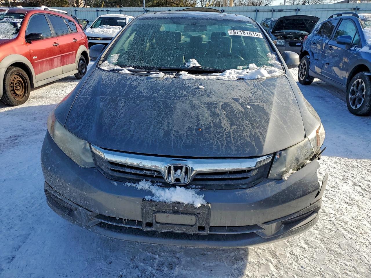 2012 HONDA CIVIC EX photo 5