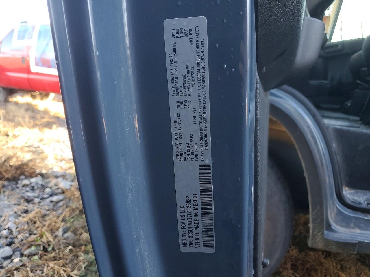 2020 RAM PROMASTER 3500 DELIVERY VAN photo 13