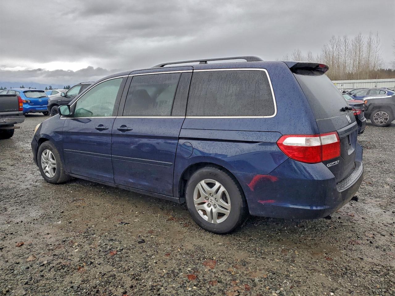 2007 HONDA ODYSSEY EX photo 2