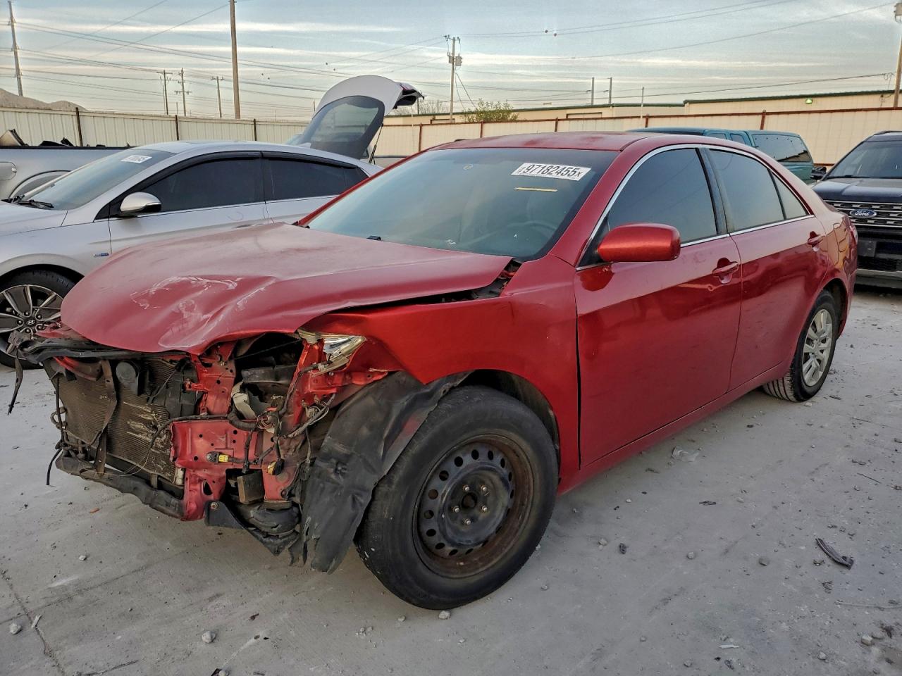 2011 TOYOTA CAMRY BASE — FRONT END damage — photo 1