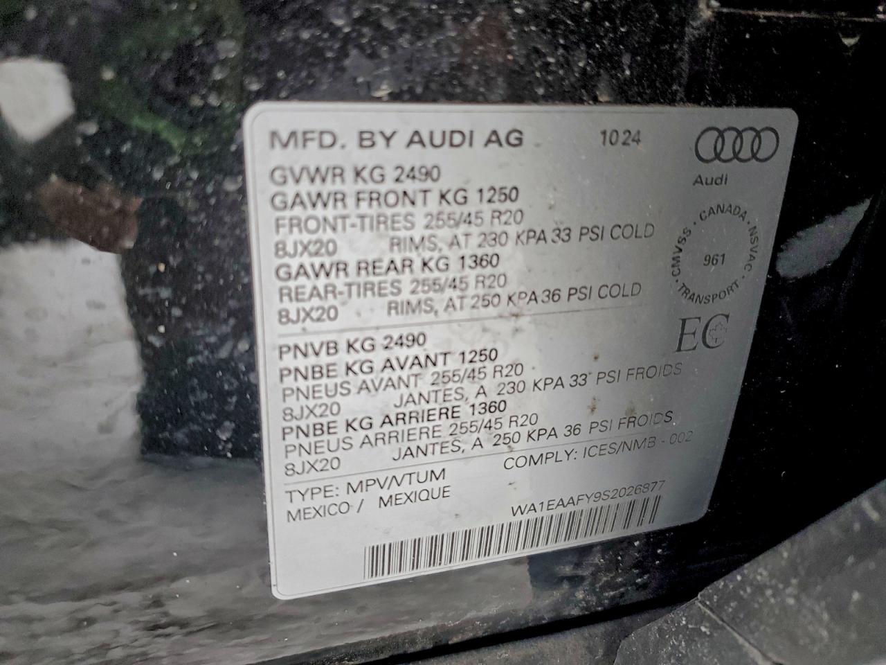 2025 AUDI Q5 PREMIUM PLUS 45 photo 14