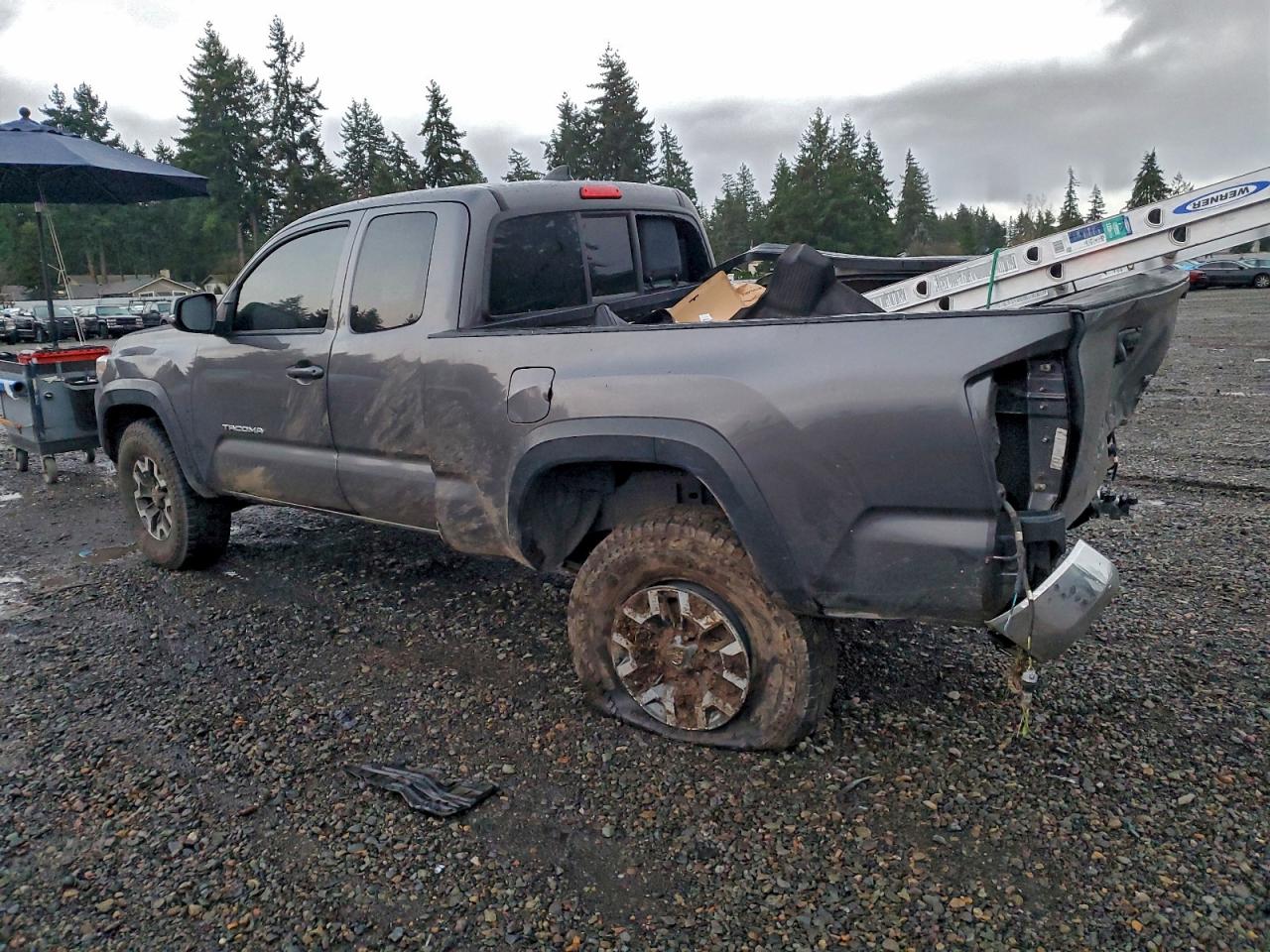 2019 TOYOTA TACOMA ACCESS CAB photo 2