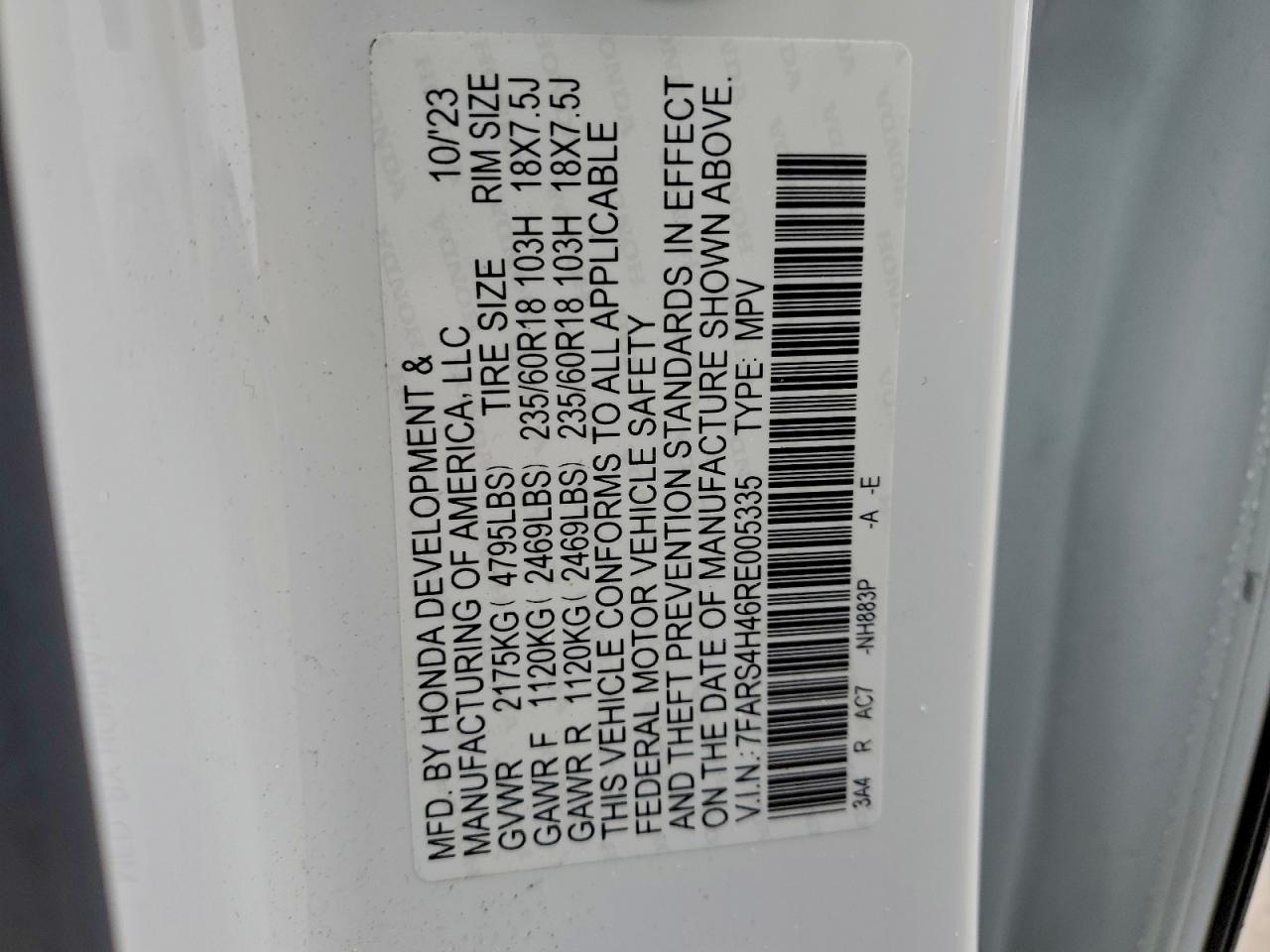 2024 HONDA CR-V EX photo 13