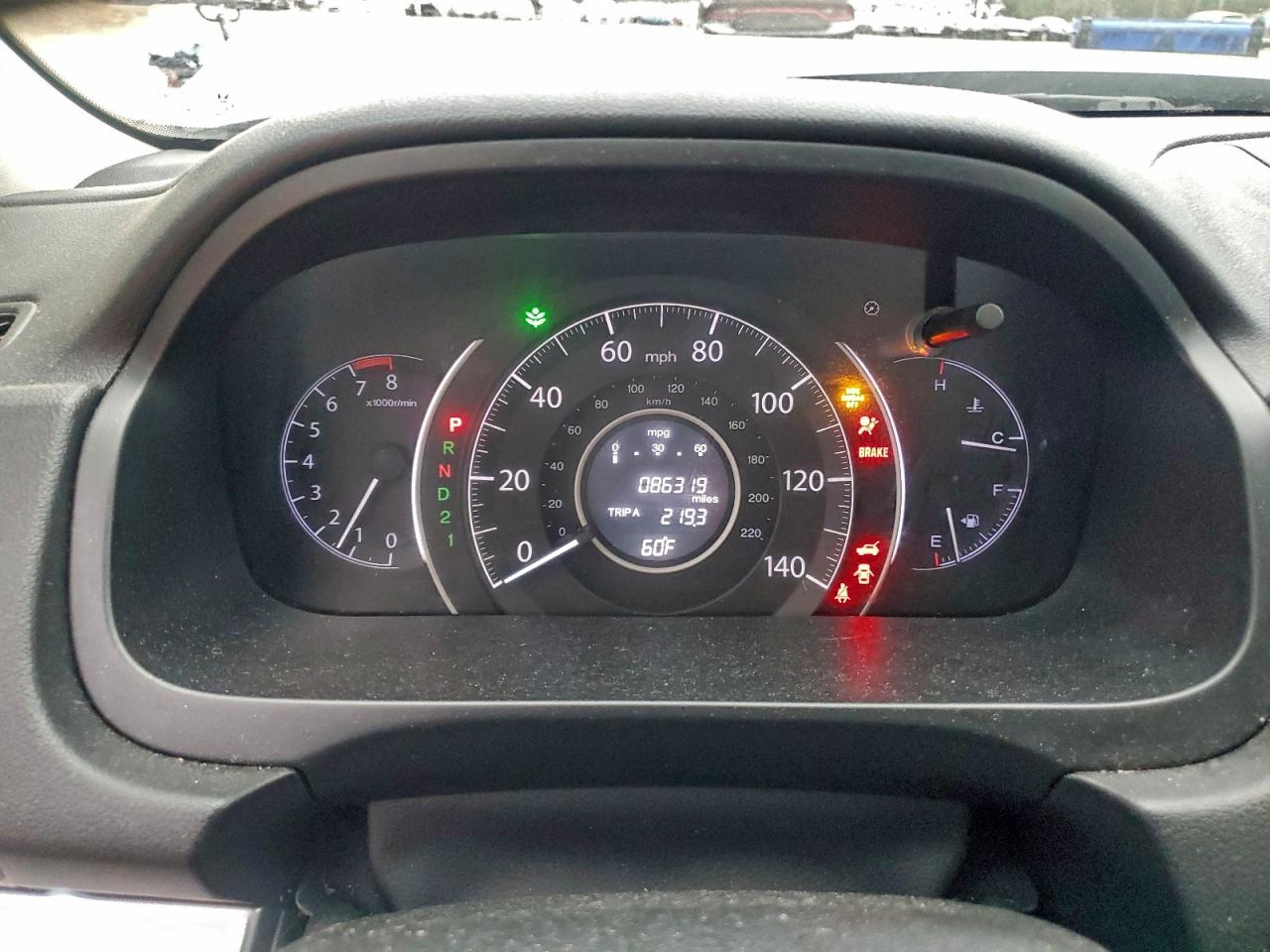 2012 HONDA CR-V EX photo 9