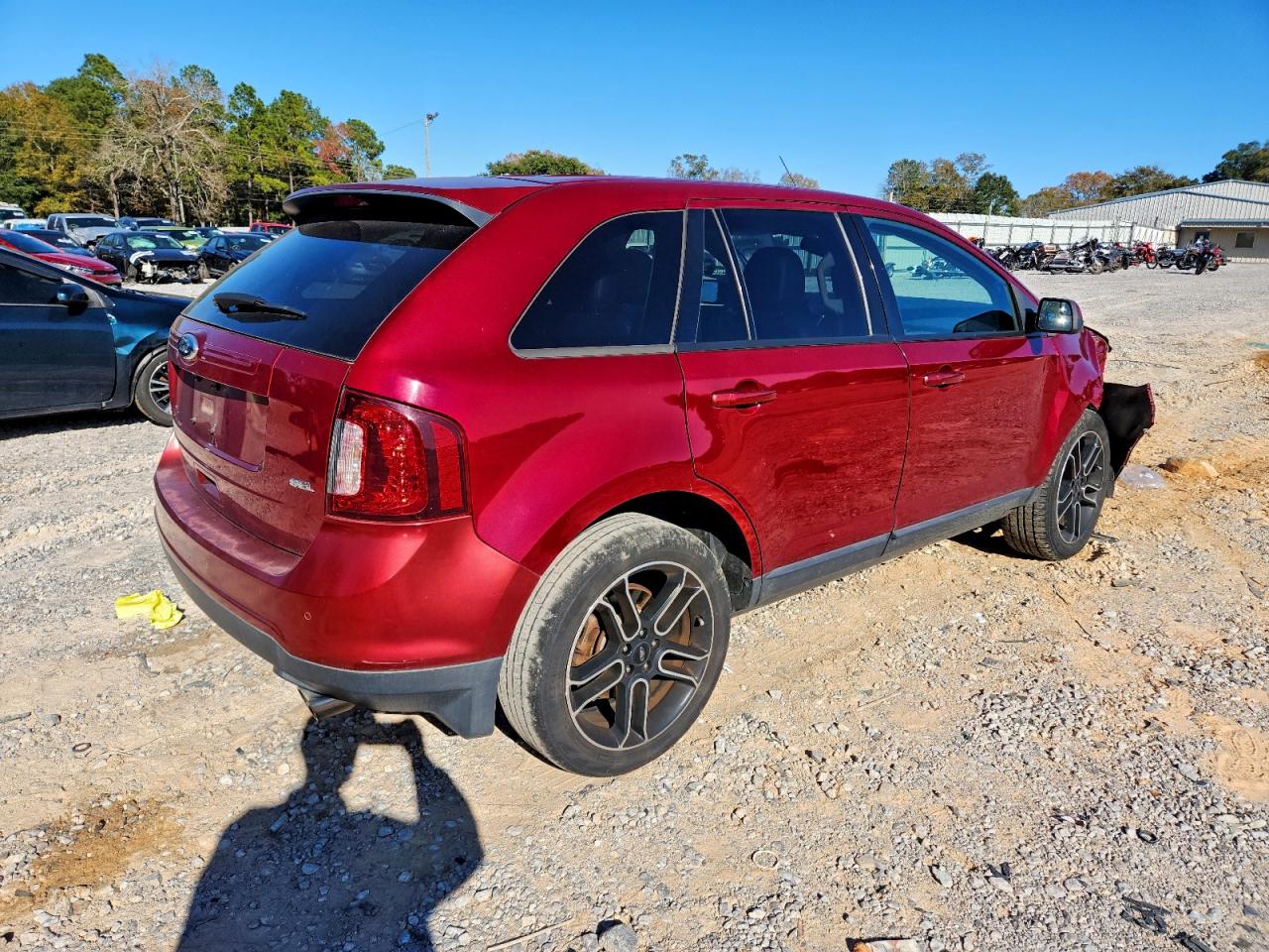 2013 FORD EDGE SEL photo 3