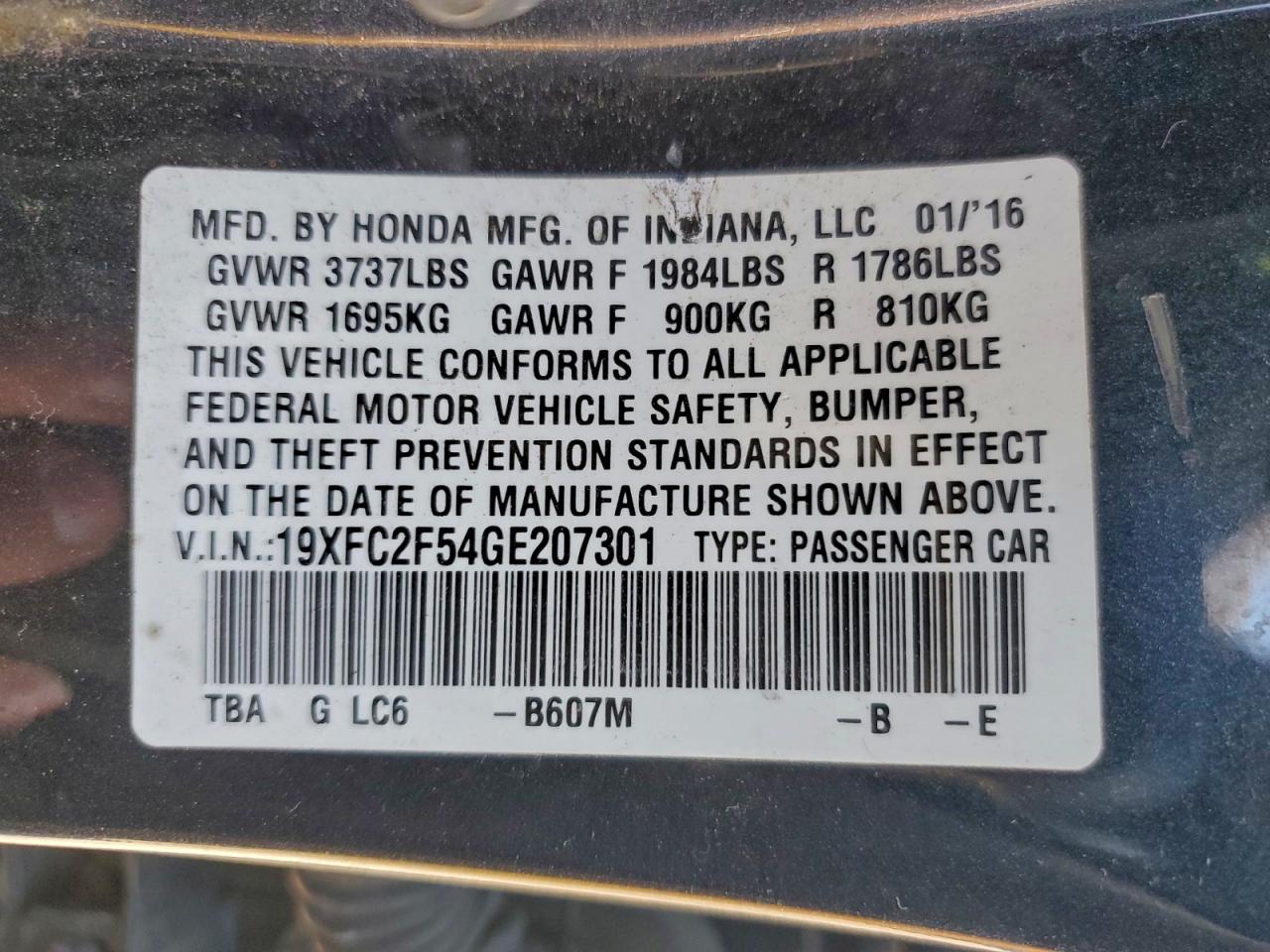 2016 HONDA CIVIC LX photo 12