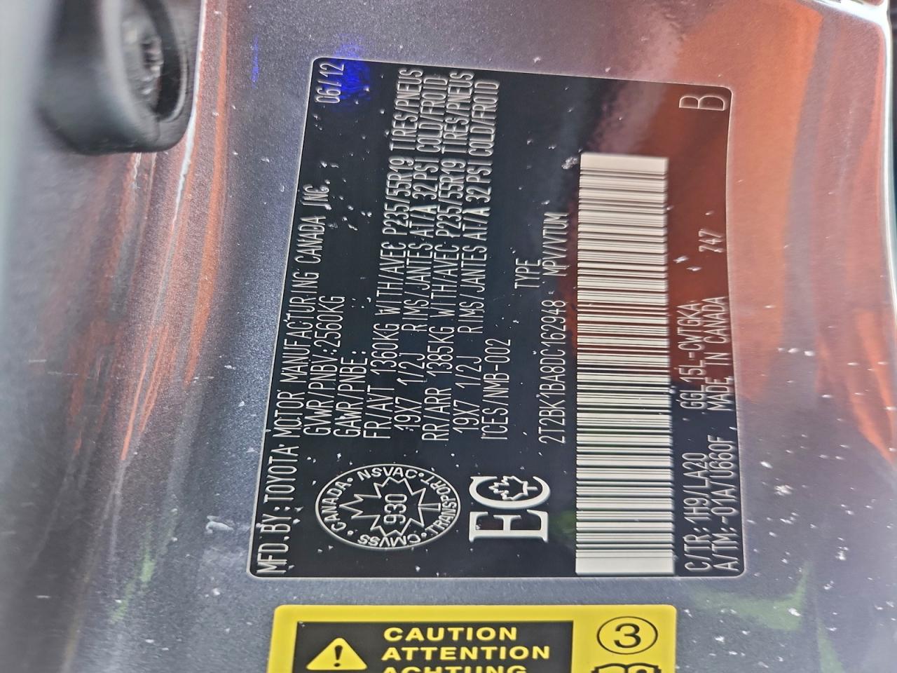 2013 LEXUS RX 350 BASE photo 14