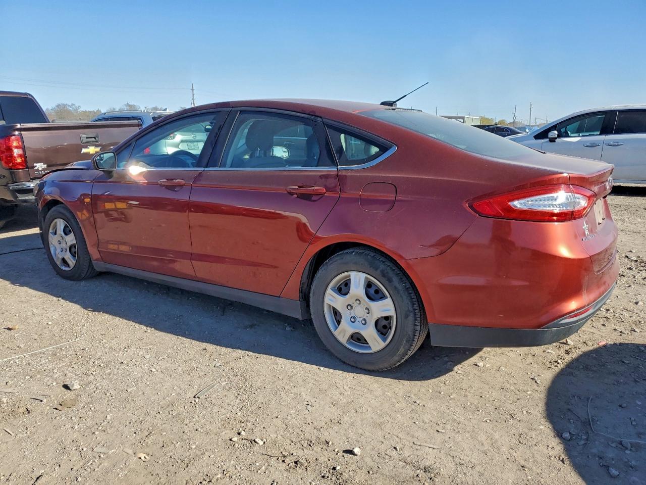 2014 FORD FUSION S photo 4
