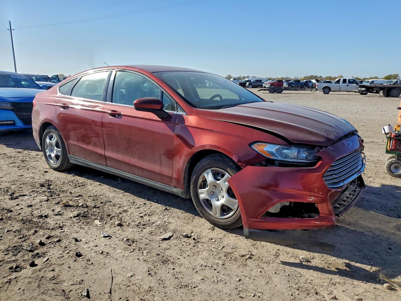 2014 FORD FUSION S photo 10