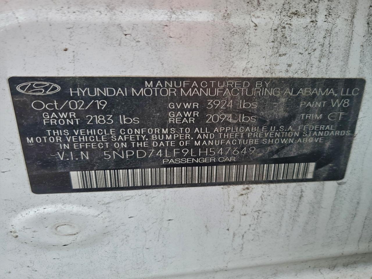 2020 HYUNDAI ELANTRA SE photo 13