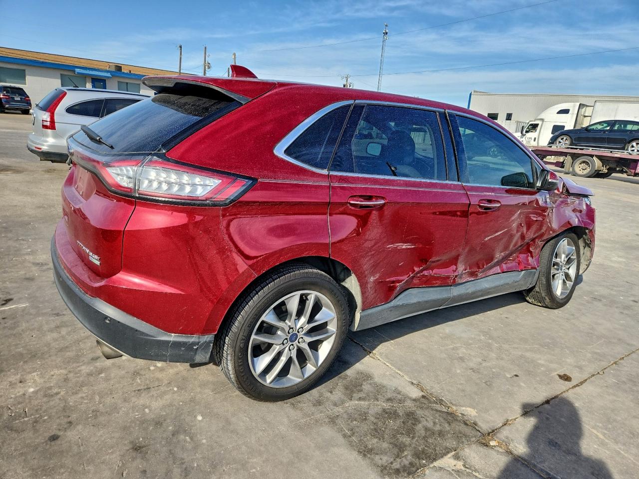 2017 FORD EDGE TITANIUM photo 3