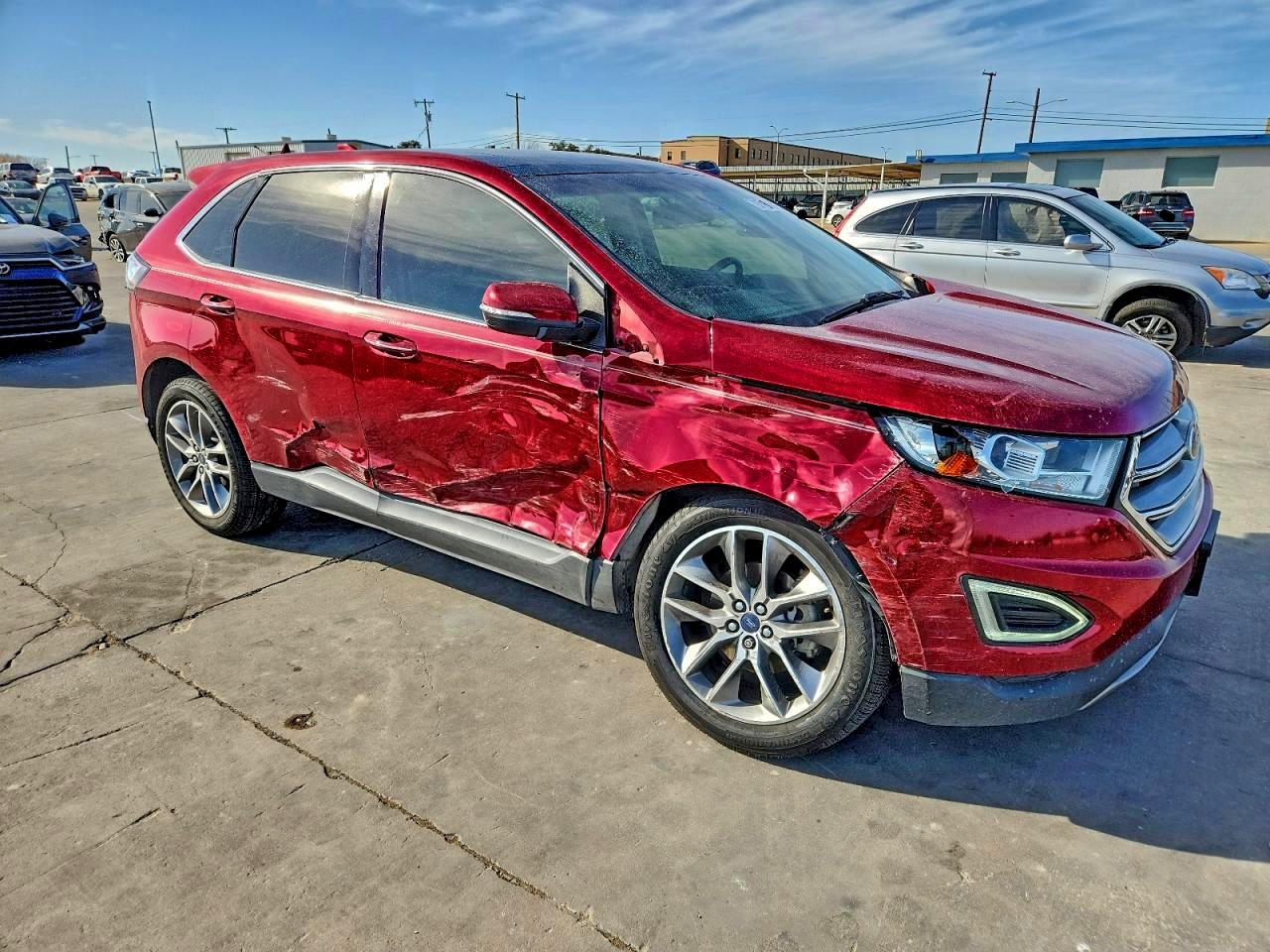 2017 FORD EDGE TITANIUM photo 4