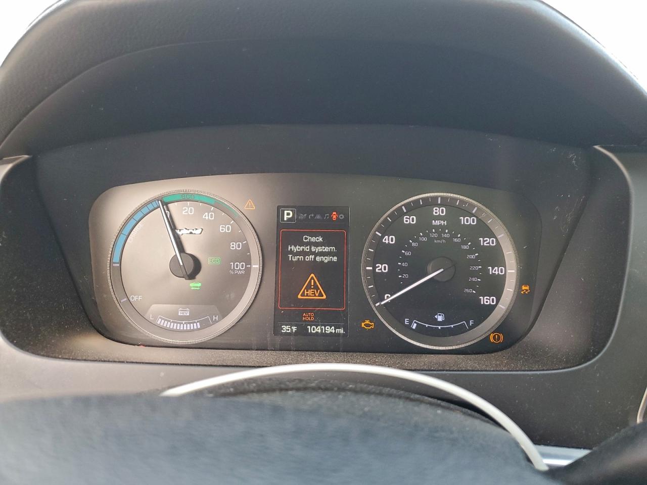 2016 HYUNDAI SONATA HYBRID photo 9