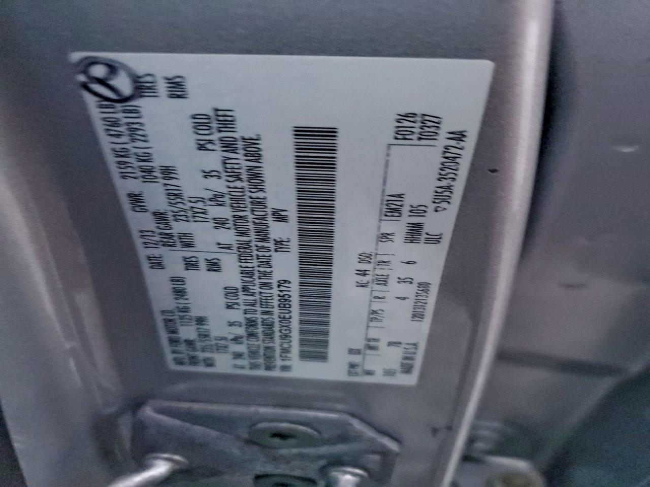 2014 FORD ESCAPE SE photo 12