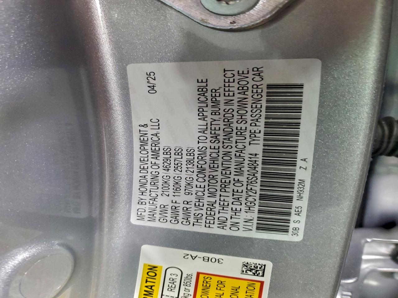 2025 HONDA ACCORD HYBRID SPORT-L photo 13
