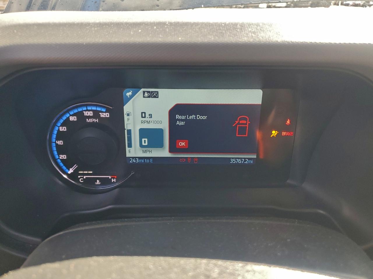 2021 FORD BRONCO BASE photo 9