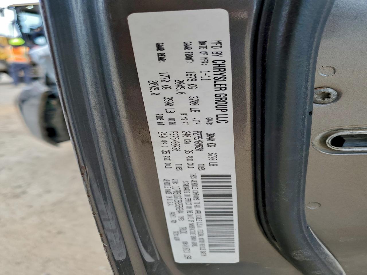 2011 DODGE RAM 1500 photo 12
