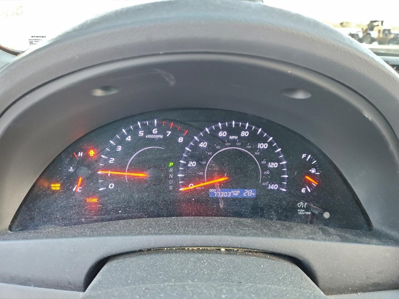 2011 TOYOTA CAMRY BASE photo 9