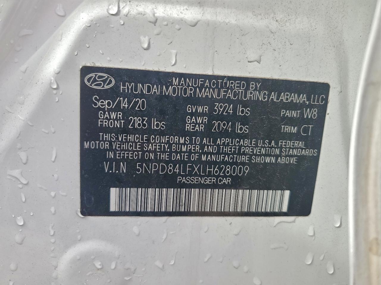 2020 HYUNDAI ELANTRA SEL photo 12