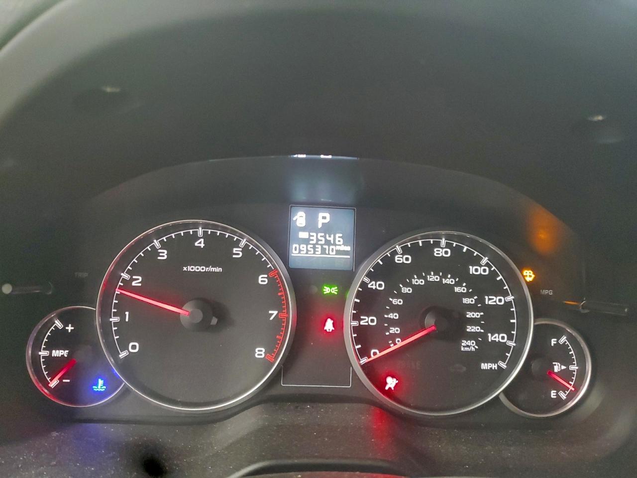 2014 SUBARU OUTBACK 2.5I PREMIUM photo 9