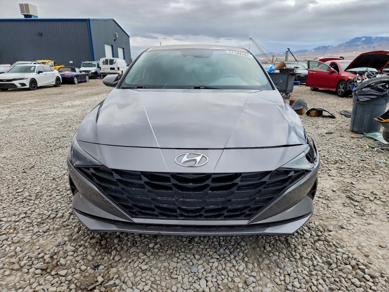 2023 HYUNDAI ELANTRA BLUE photo 5