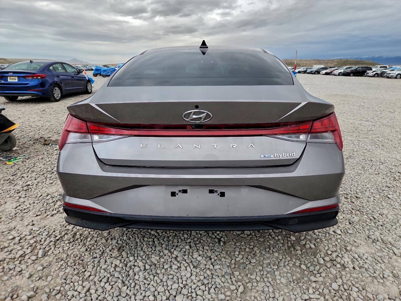 2023 HYUNDAI ELANTRA BLUE photo 6