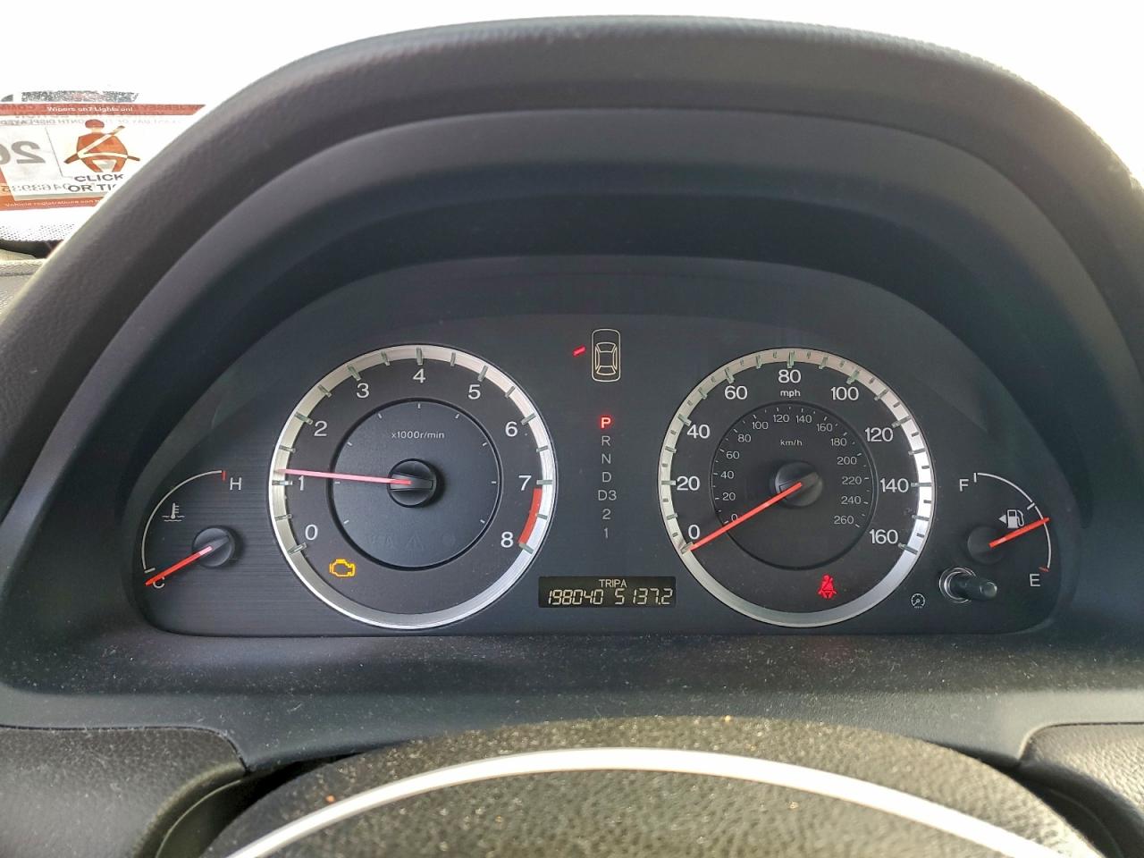 2008 HONDA ACCORD EXL photo 9