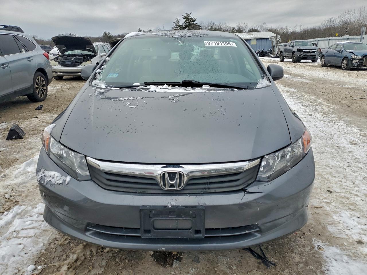 2012 HONDA CIVIC LX photo 5