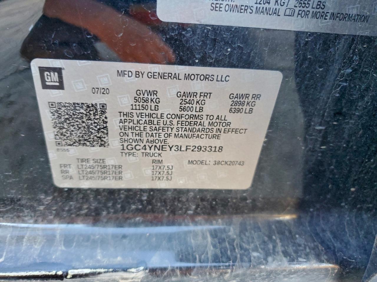 2020 CHEVROLET SILVERADO K2500 HEAVY DUTY LT photo 12