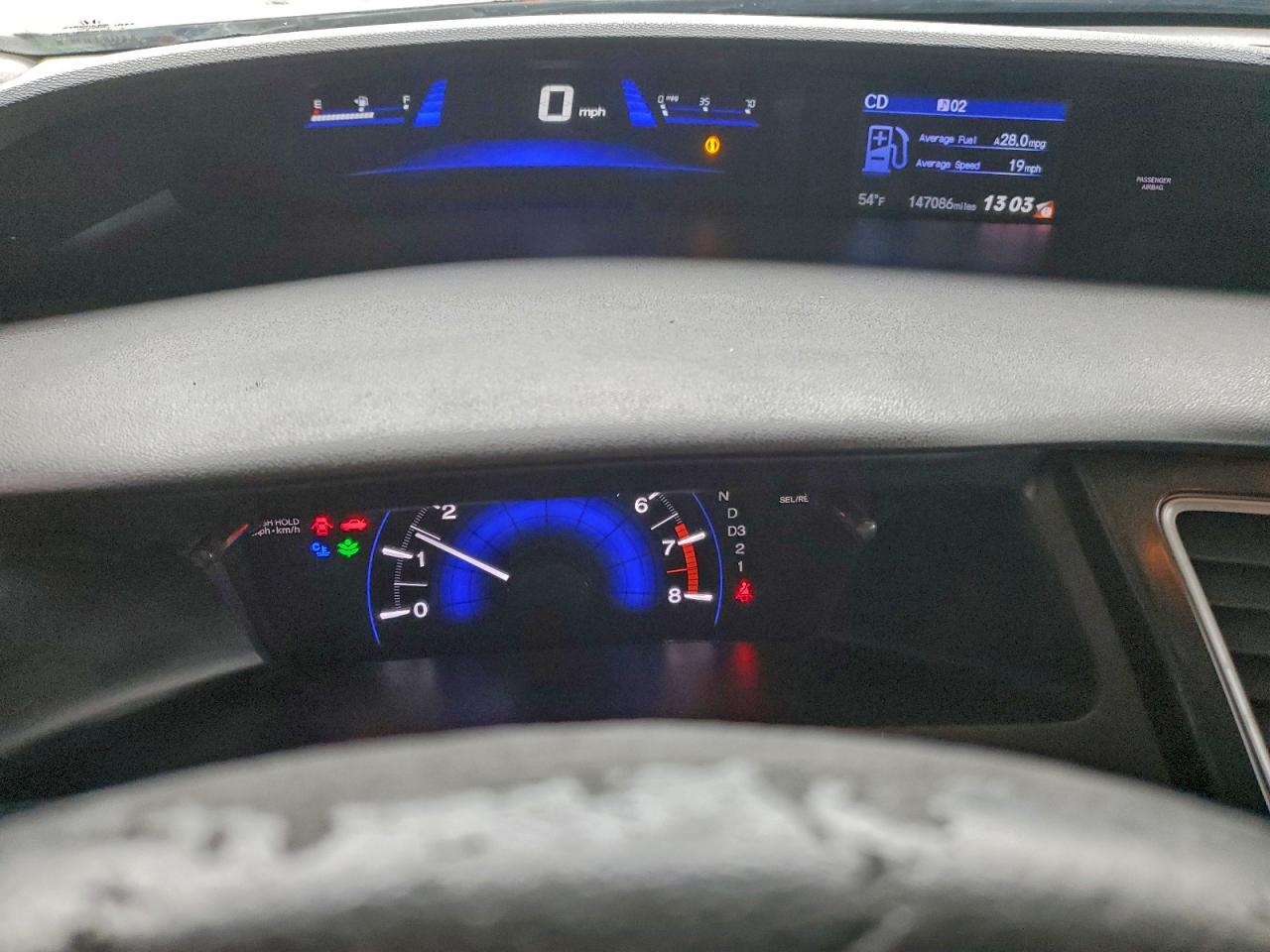 2013 HONDA CIVIC EX photo 9