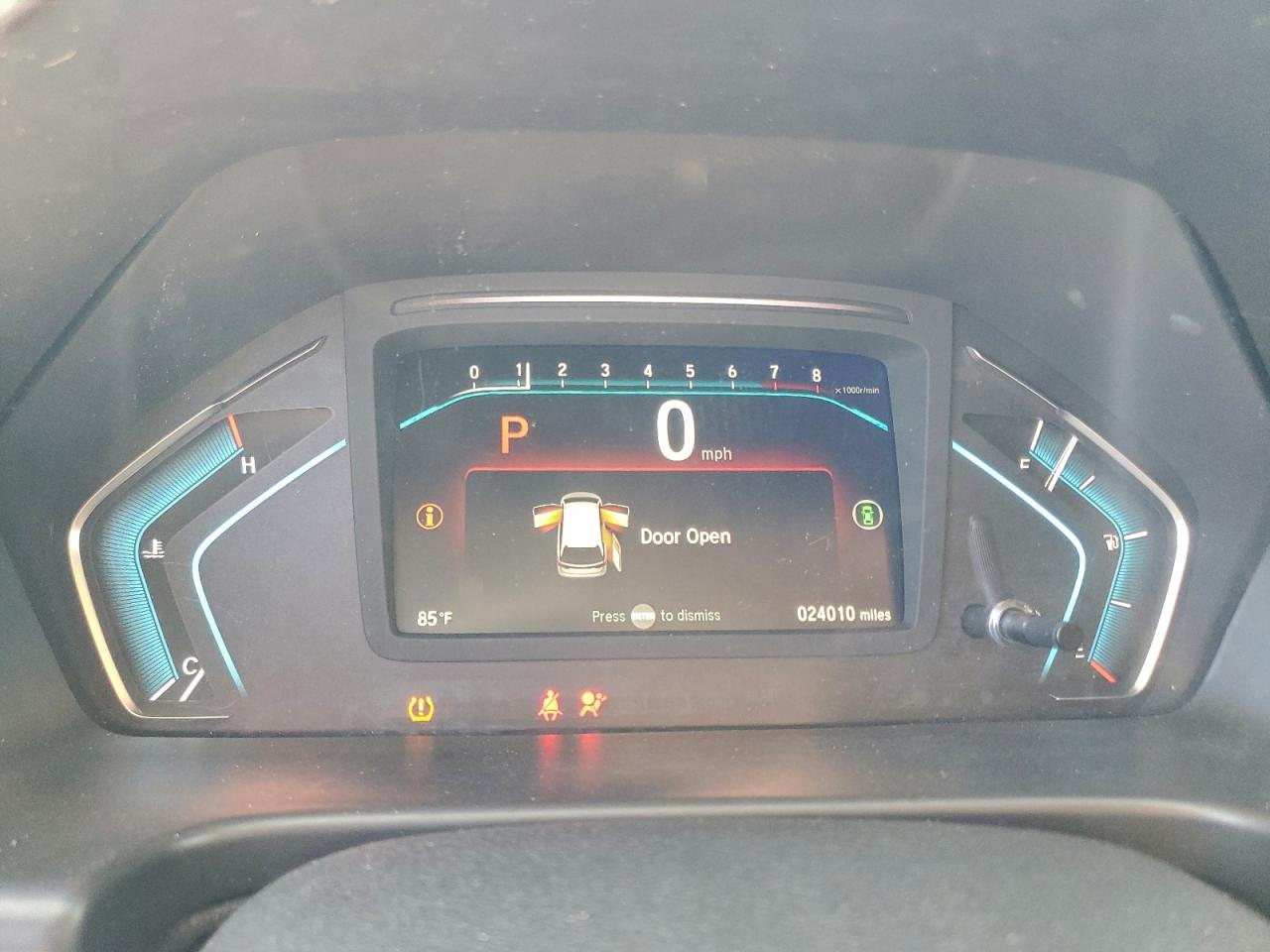 2024 HONDA ODYSSEY EX photo 9
